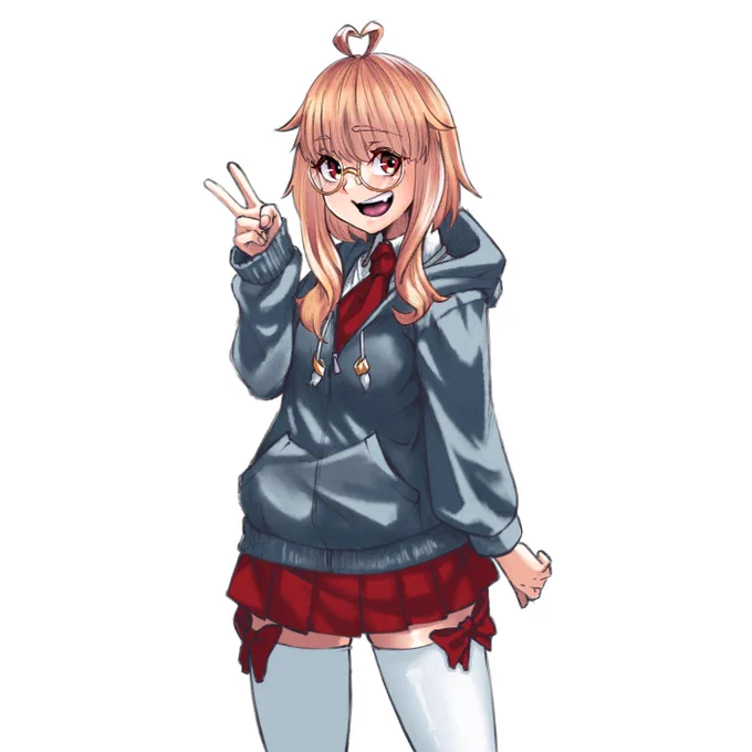 オリキャラの三可里リオンちゃんです 私の実況を手伝ってくれるパートナーです