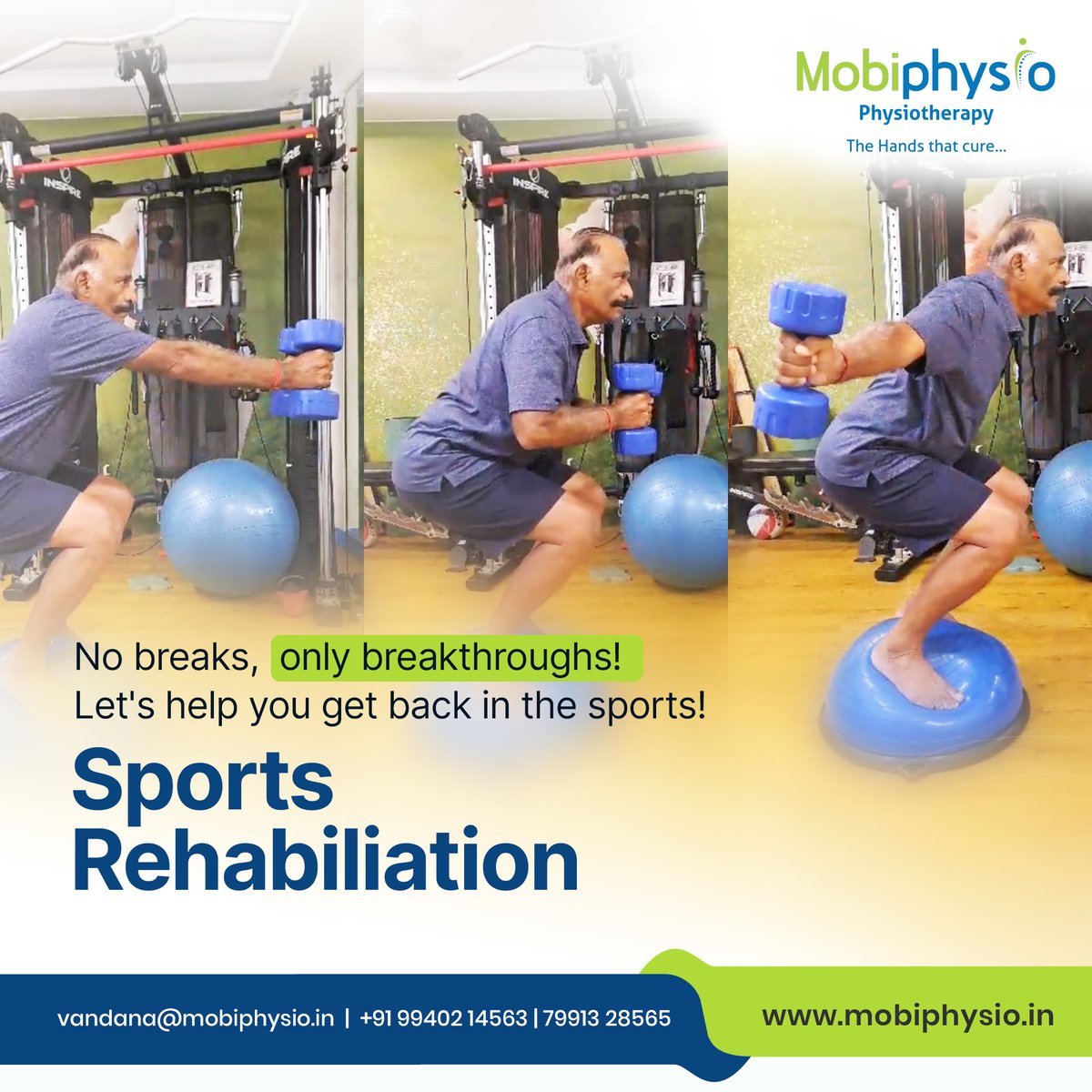 PhysioMobi's tweet photo. Whether you're an athlete recovering from an injury or someone striving to get back on track, #Mobiphysio is here for you with the #SportsRehabilitation program. Don't let setbacks hold you back any longer

https://t.co/zItEaWQlog / +91 99402 14563

 #Rehabilitation #Sports https://t.co/DQizPlNbG9