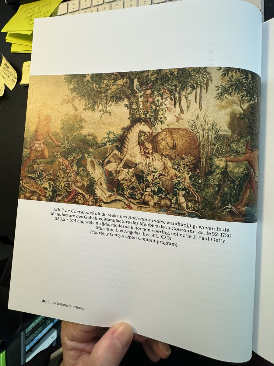 A happy morning down here: finally received the magnificent Onze Koloniale Erfenis edited by Wayne Modest and Wendeline Flores, with my essay in Dutch: “Suiker, het witte goud: Afrika in Nederlands-Brazilië #slaveryarchive