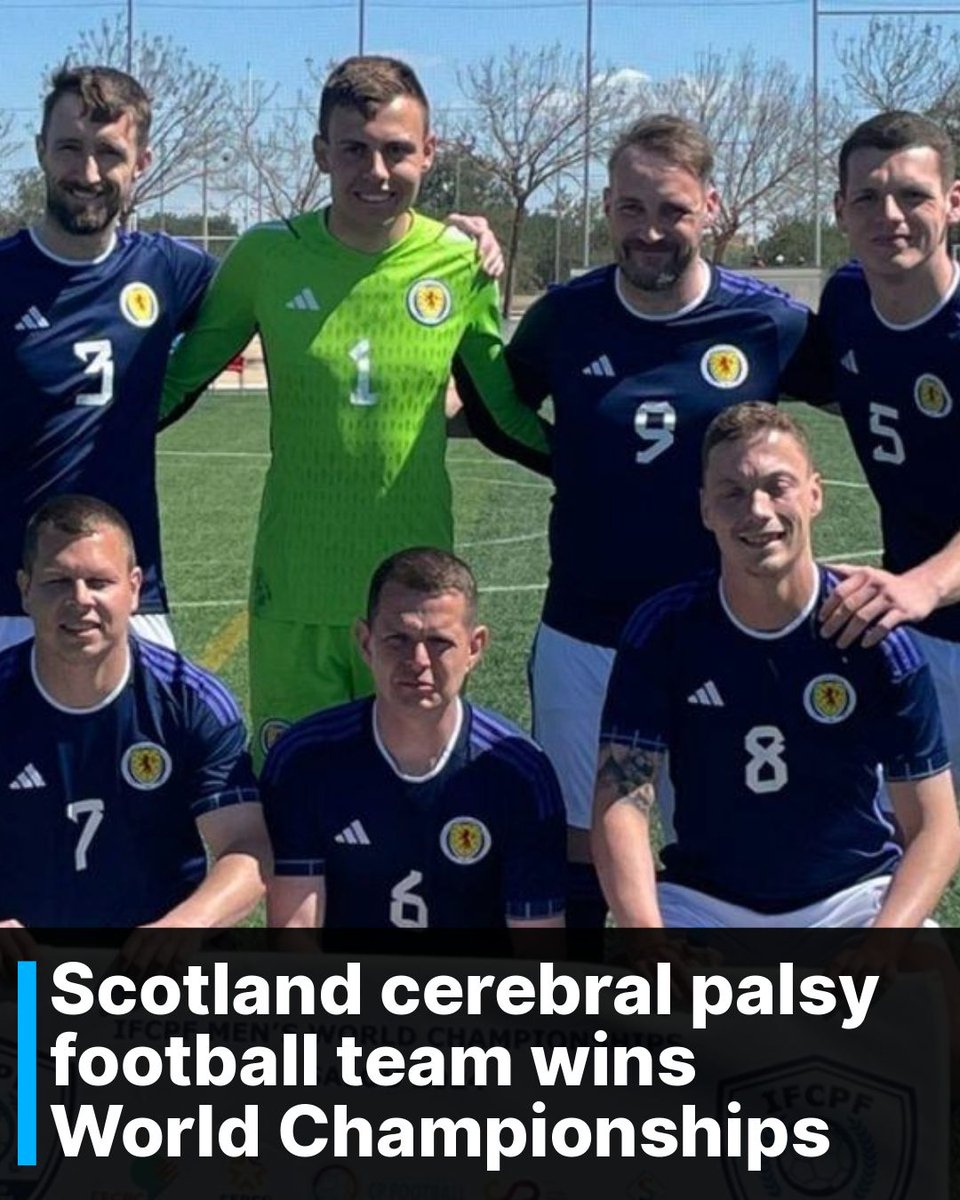 Scotland's cerebral palsy football team has defeated Northern Ireland to win the World Championships. buff.ly/49C0TFX