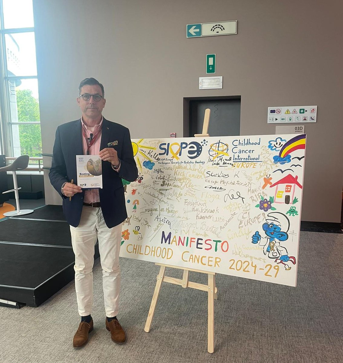 Thank you for signing our EU Elections Manifesto @L_P_Berg. 🙏It is a privilege to have your support on our European Paediatric Cancer Community Manifesto: Cure More, Cure Better and Tackle Inequalities.🎗️