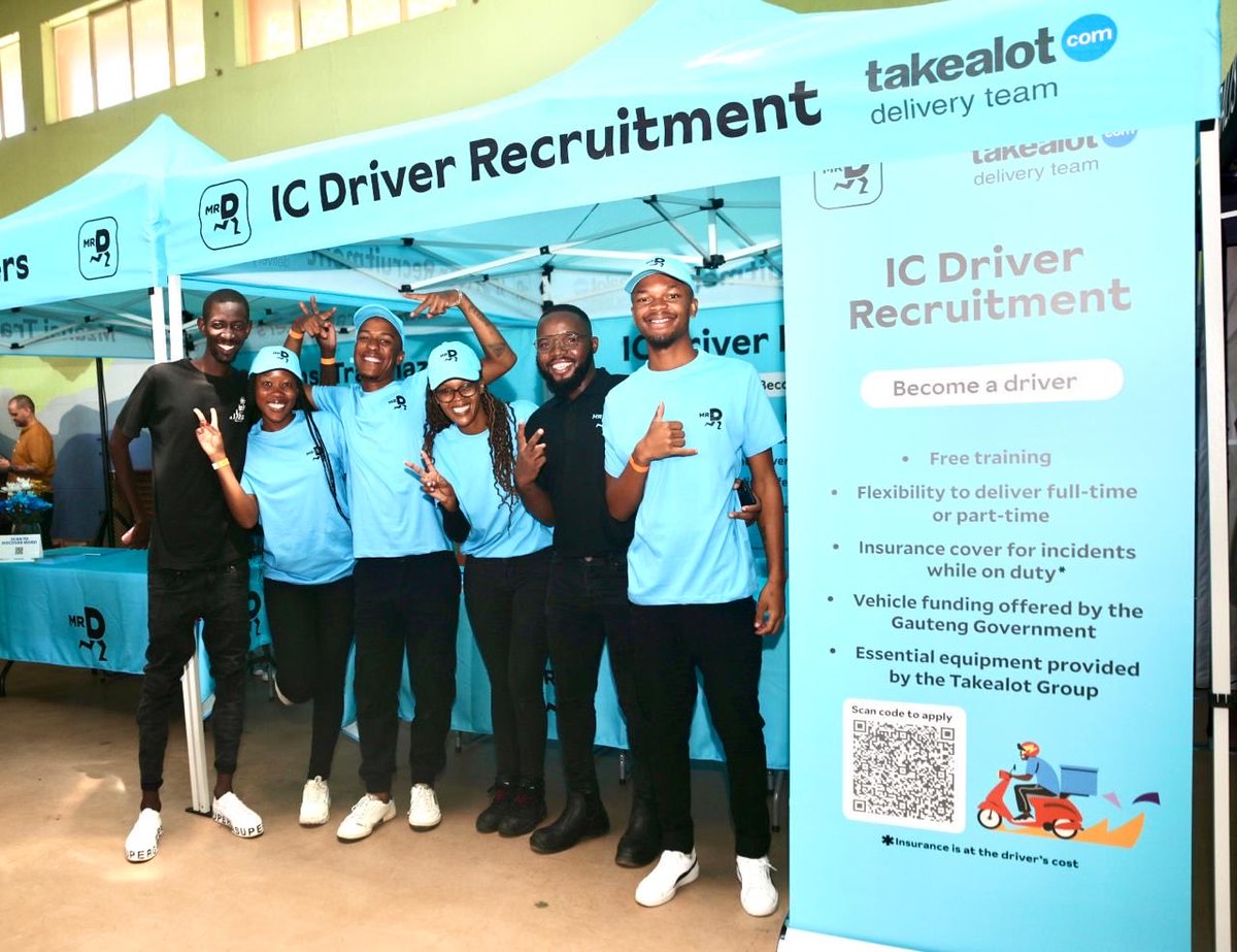 Lesufi's tweet photo. Ending an era where township businesses only sell to township residents. Today, together with TakeAlot, we signed an agreement that will, for the very first time, expose our business owners to the global market. This investment of R150m will lay a foundation for 20 000 new jobs. https://t.co/HjFCZQ3pdG