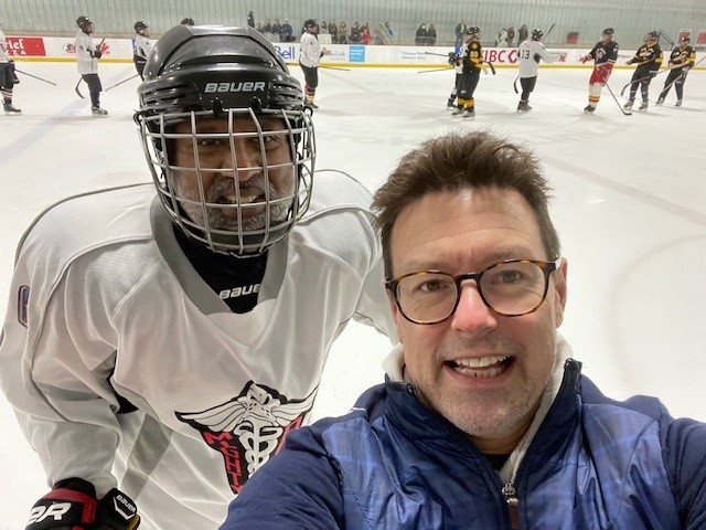 JP Zubec spent Saturday afternoon working a door for a hockey team of doctors that included this elite athlete, Dr. Viren Naik, who is, among other things, the CEO of the Medical Council of Canada.