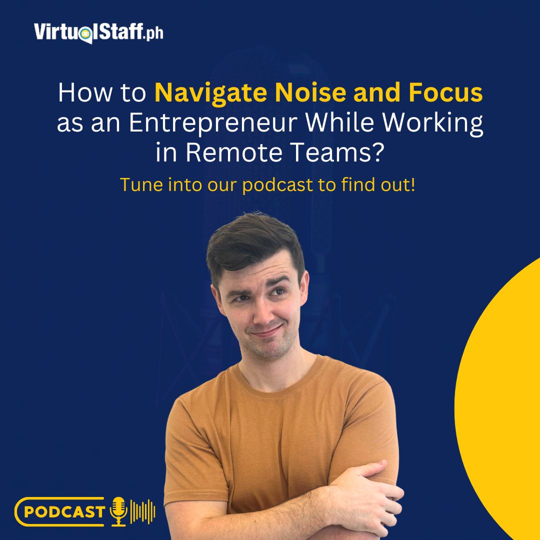Let's tackle a topic close to home for many of us: how to navigate noise and maintain focus in the remote work environment.
Tune in: podbean.com/eas/pb-nrnu7-1…

#remotework #remoteteams #virtualteams #entrepreneur #entrepreneurship #podcast #podcasting #leadership #productivitytips