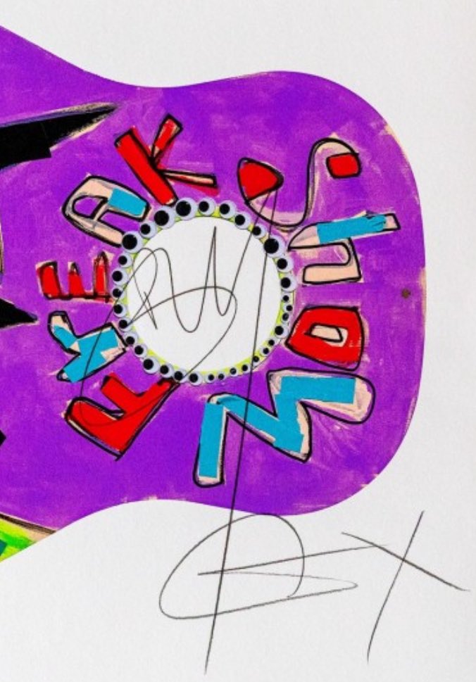 EazlUK's tweet image. There is a few left 🙏signed, Limited Edition Prints by @BoyGeorge from his original art of FREAKSHOW supporting  trials for an innovative music box for people living with dementia.  Check link: rb.gy/umst9u 🎶 🎨 @BoyGeorge_ePage @BoyGeorgesPage @monstroso @NLhotak ❤️