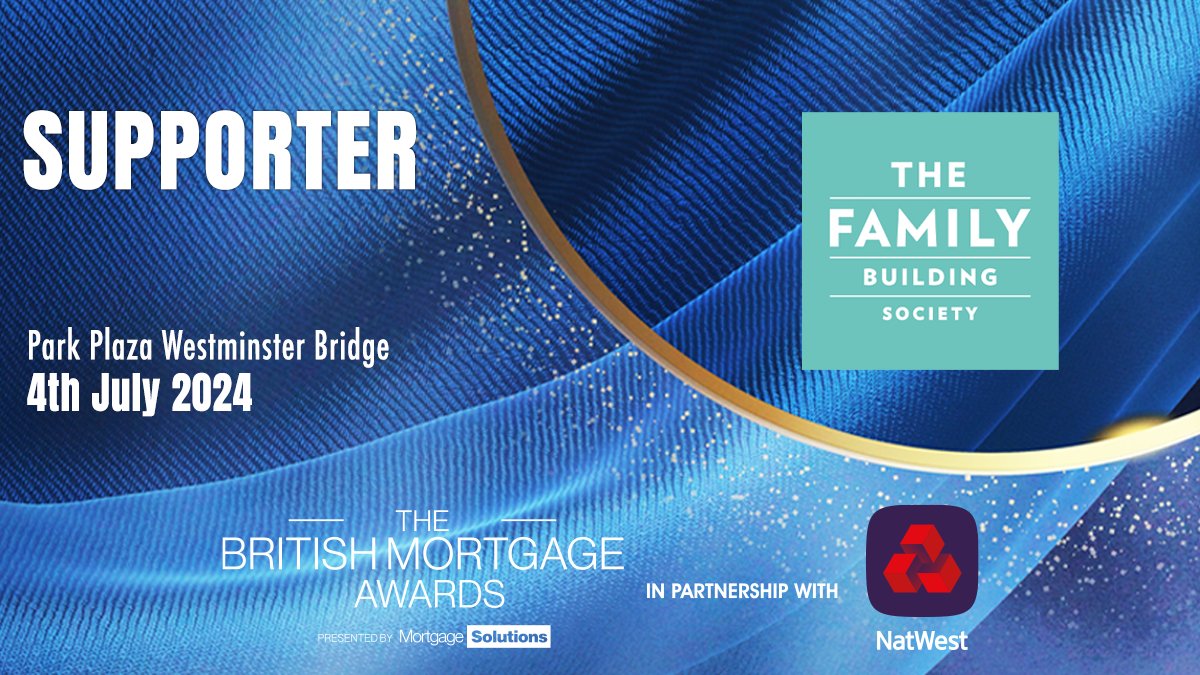 Brokers - We’re proud to be sponsoring the British Mortgage Awards 2024. These awards recognise the standout achievements of the most deserving individuals in the UK mortgage industry. Why not nominate the brokers or lenders you feel deserve recognition? bit.ly/4dfWOub