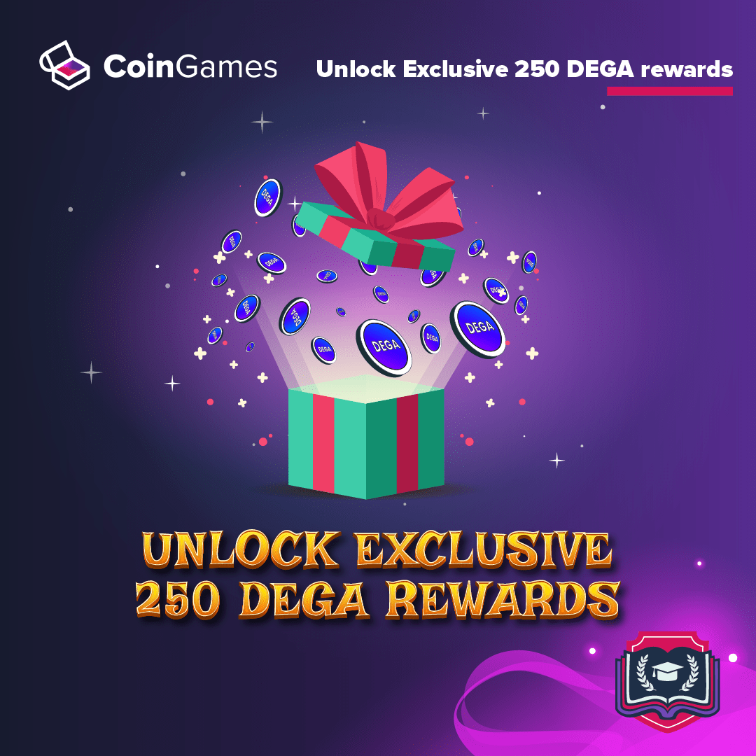 CoingamesAcad's tweet photo. Unlock exclusive 250 DEGA rewards

Achievement Unlocked: Module Mastery Rewards! 💪 Ready to level up your gaming knowledge? Complete all three Coingames Academy modules and unlock exclusive 250 DEGA rewards! Open a ticket on Discord after completing the modules to claim your rewards and showcase your expertise. Don't miss out on this opportunity to elevate your gaming journey with CoinGames Academy! 

#CoingamesAcademy #DEGARewards #GamingExpertise