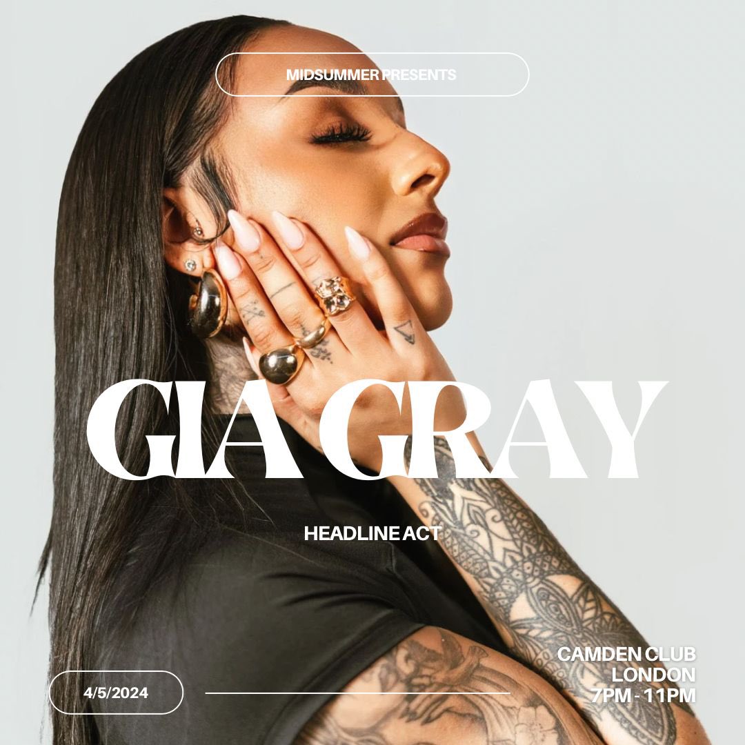 who has bought their tickets to my first headline show 👀 (link is in my bio) 🖤