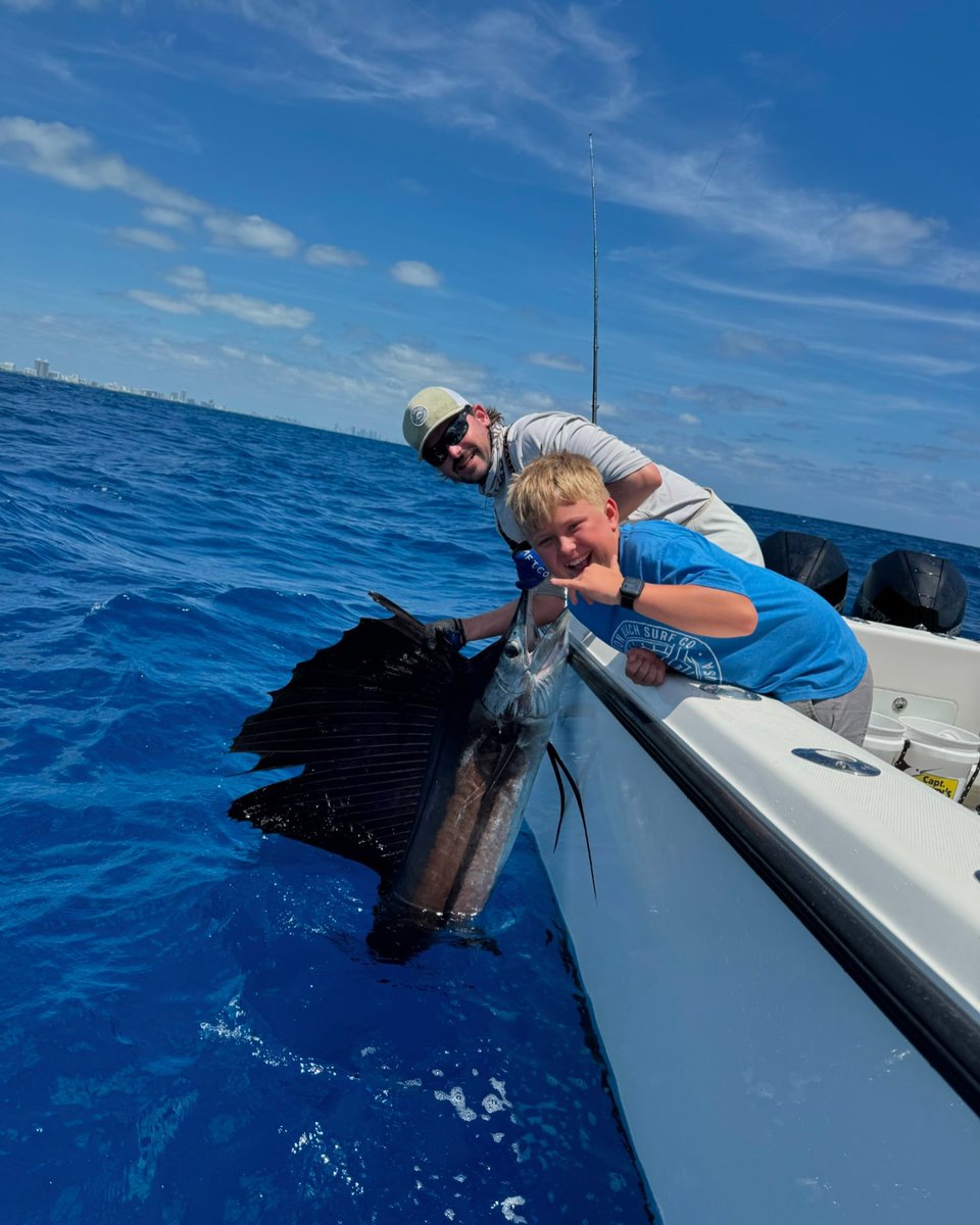 Miami, FL - Double D released 6 Sailfish.