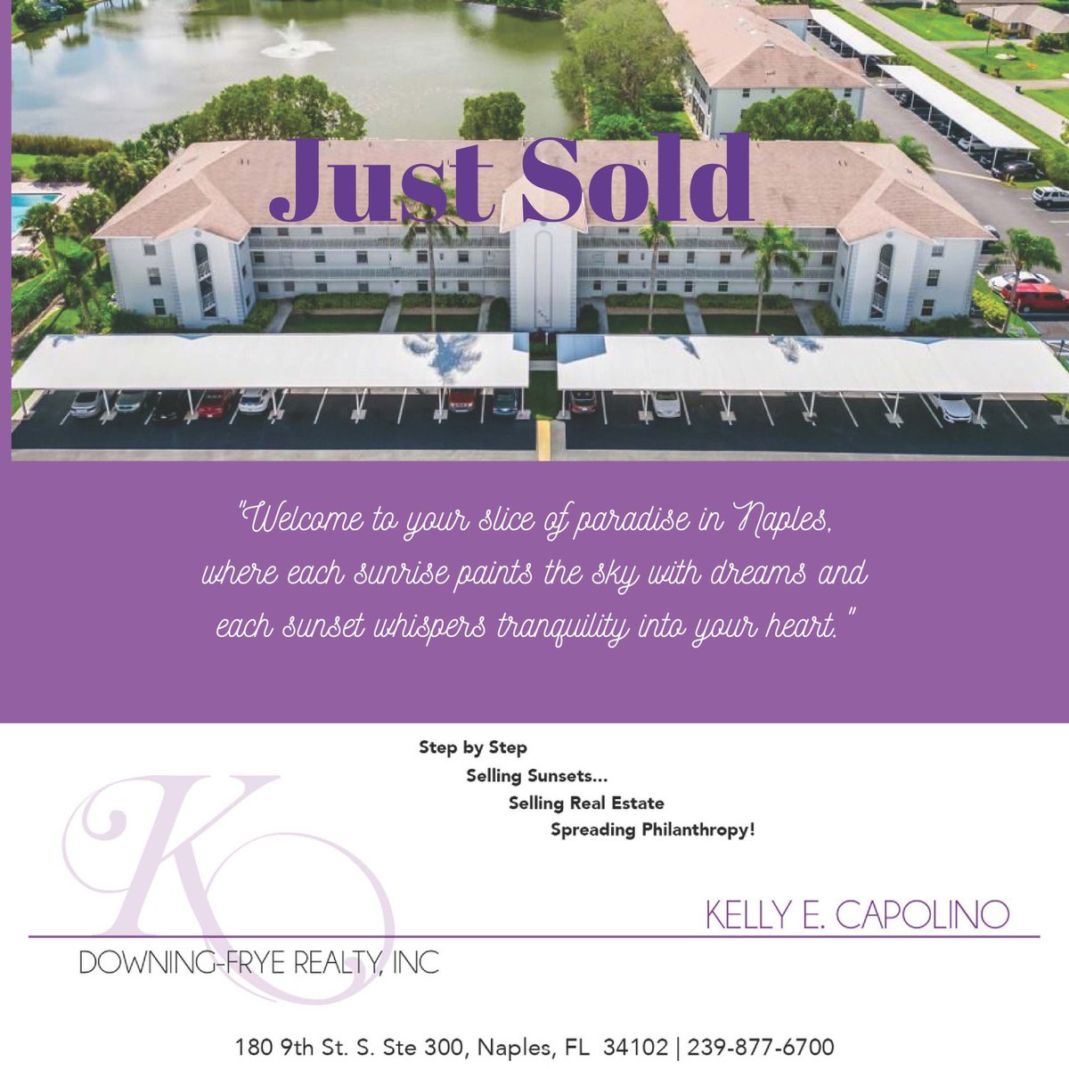 KellyCapolino's tweet photo. "Another chapter closed, another home sold. Here's to new beginnings and endless possibilities for the lucky new owners!" https://t.co/TUNvOp24x4
