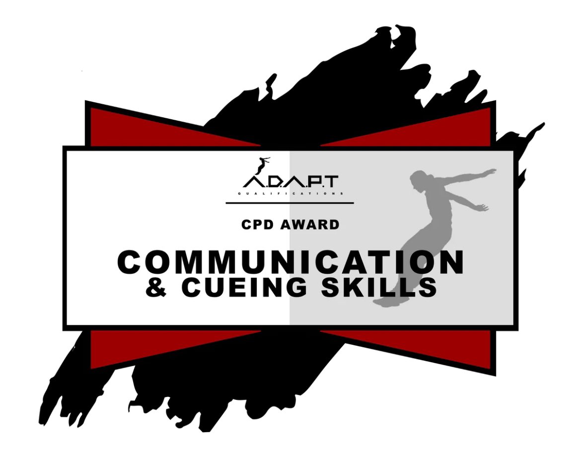 TAIWAN CPD COURSES!

Parkour Toolbox - 4 December 

Communication &amp; Cueing - 5 December

Details here:

adaptqualifications.com/collections/co…