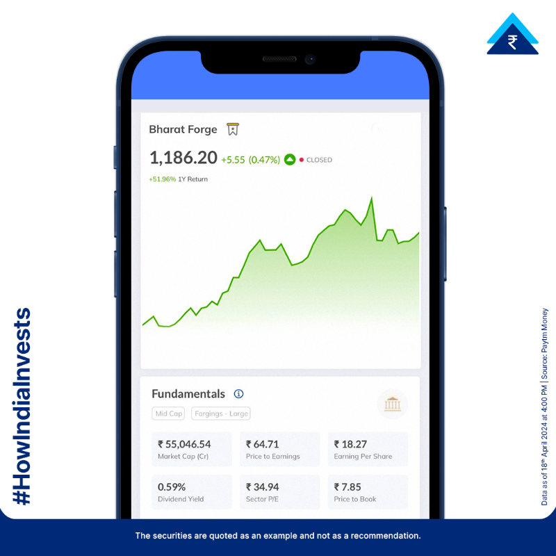 PaytmMoney's tweet photo. Forge your way to a diversified portfolio with these Metals - Castings/Forgings Companies.
These are the top 5 companies dominating the NSE’s market cap charts.
#HowIndiaInvests #NSE #TopCompanies #Metals #MetalCastings #MetalForgings #MarketCapitalisation #PaytmMoney
