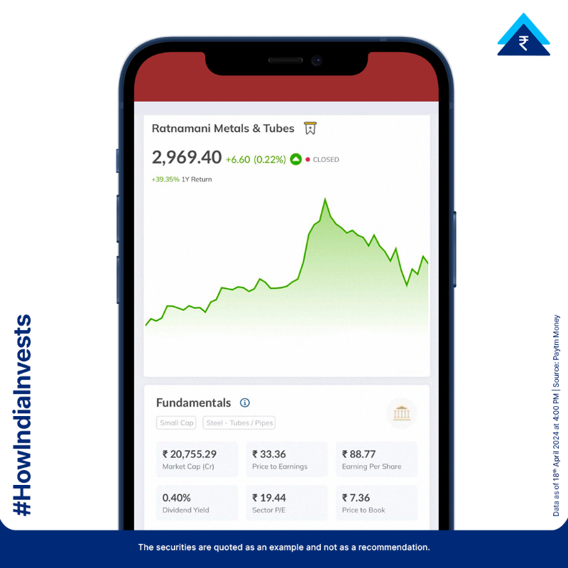 PaytmMoney's tweet photo. Forge your way to a diversified portfolio with these Metals - Castings/Forgings Companies.
These are the top 5 companies dominating the NSE’s market cap charts.
#HowIndiaInvests #NSE #TopCompanies #Metals #MetalCastings #MetalForgings #MarketCapitalisation #PaytmMoney