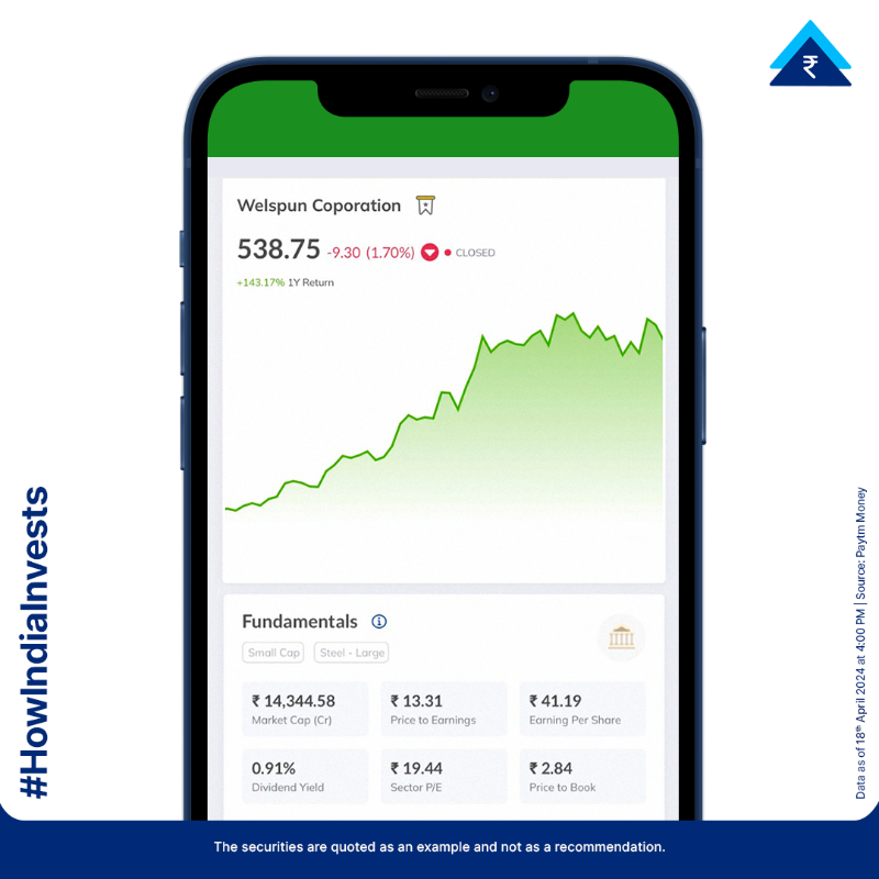 PaytmMoney's tweet photo. Forge your way to a diversified portfolio with these Metals - Castings/Forgings Companies.
These are the top 5 companies dominating the NSE’s market cap charts.
#HowIndiaInvests #NSE #TopCompanies #Metals #MetalCastings #MetalForgings #MarketCapitalisation #PaytmMoney