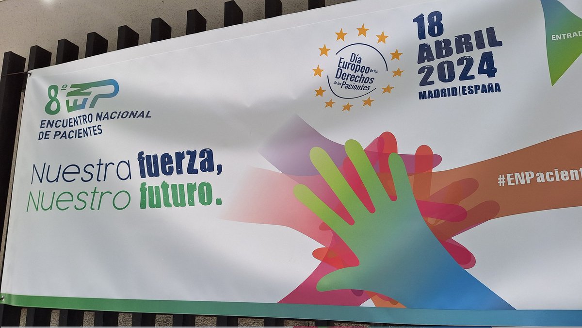 En el #DiaEuropeoDeDerechosPacientes @fep_pacientes celebra su 8 Encuentro. Sin duda el paciente debe estar en el centro de nuestro #SistemaSanitario. Interesantes ponencias destacando @juliomayol hablando sobre #IA #FarmacéuticoMasSocial @farma_solidaria @AhpImpacto