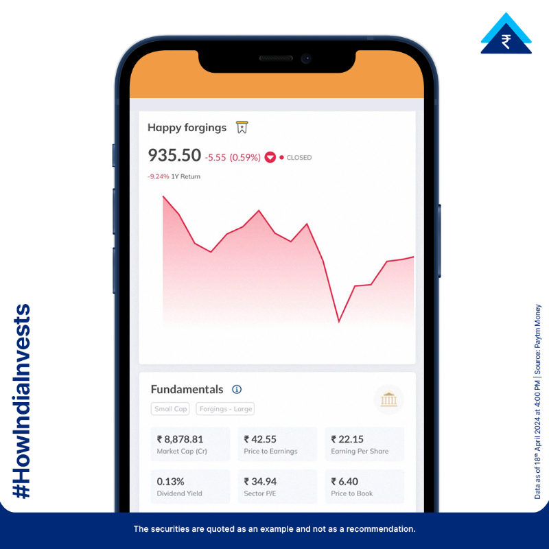 PaytmMoney's tweet photo. Forge your way to a diversified portfolio with these Metals - Castings/Forgings Companies.
These are the top 5 companies dominating the NSE’s market cap charts.
#HowIndiaInvests #NSE #TopCompanies #Metals #MetalCastings #MetalForgings #MarketCapitalisation #PaytmMoney