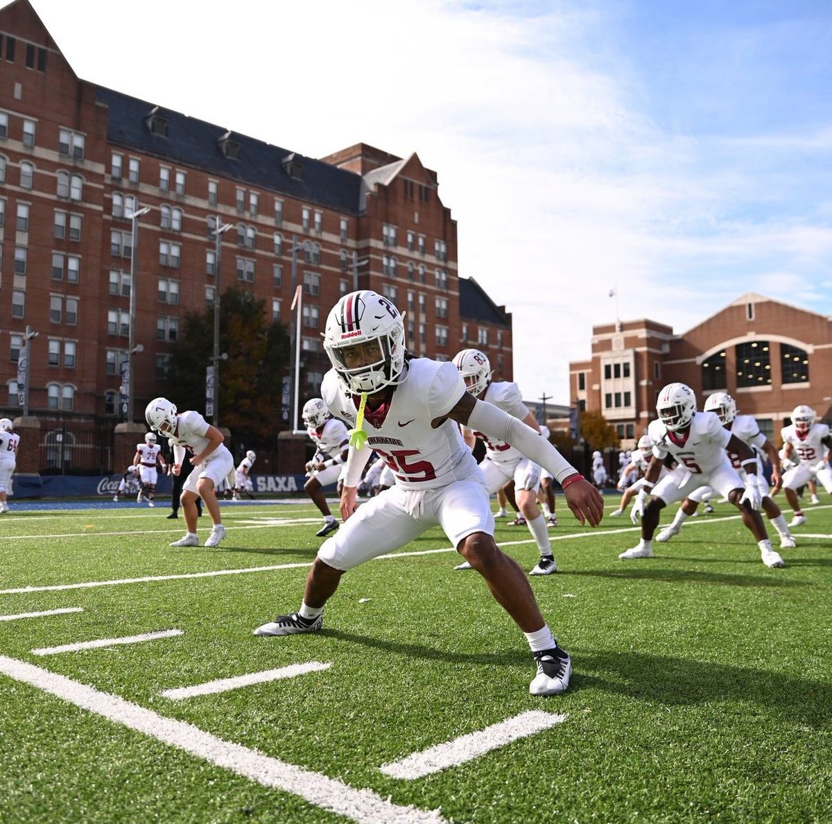 I will be at @LafColFootball today , Fired up to meet the coaching staff and see the school !!! GO Leopard!!! @Coach__Trox @CoachKBaumann @Coach_Saint @CoachSeumalo @MCthedc @CoachSejour