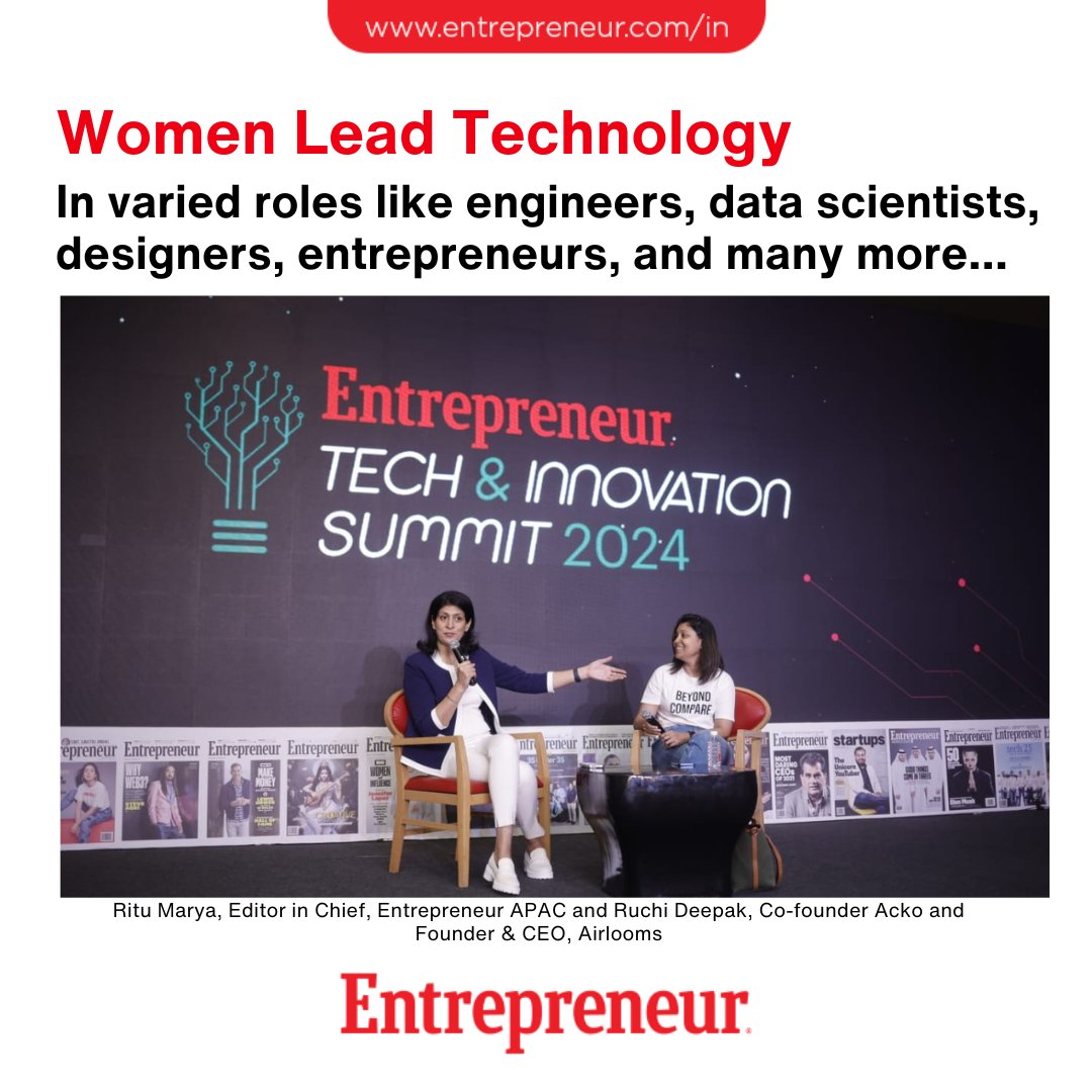 How Women Are Taking Lead In Technology

Read: ow.ly/ZooO50RiTNi

#WomenInTech #DiversityInTech #WomenInBusiness #WomenInData #WomenInSTEM #TechIndustry #EmpowerWomen #InclusiveTech #WomenInDesign #FemaleLeadership