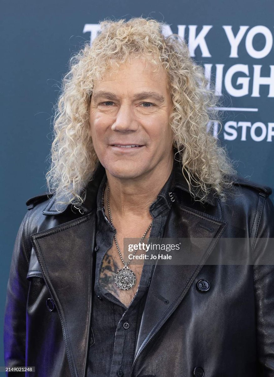 @dbdavidbryan attends the UK premiere of Disney+ series Thank You, Goodnight: The Bon Jovi Story, at the Odeon Luxe, Leicester Square, London on April 17, 2024