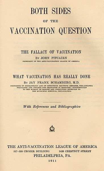 There are 100s of books describing the danger/crime of va666ines or injecting chemicals

Here's another, from 1911, they knew back then how dumb injecting chemicals might be

Ppl today realizing the evil of va666ination, seeing thru the deception of big pharma/guv/'authorities'