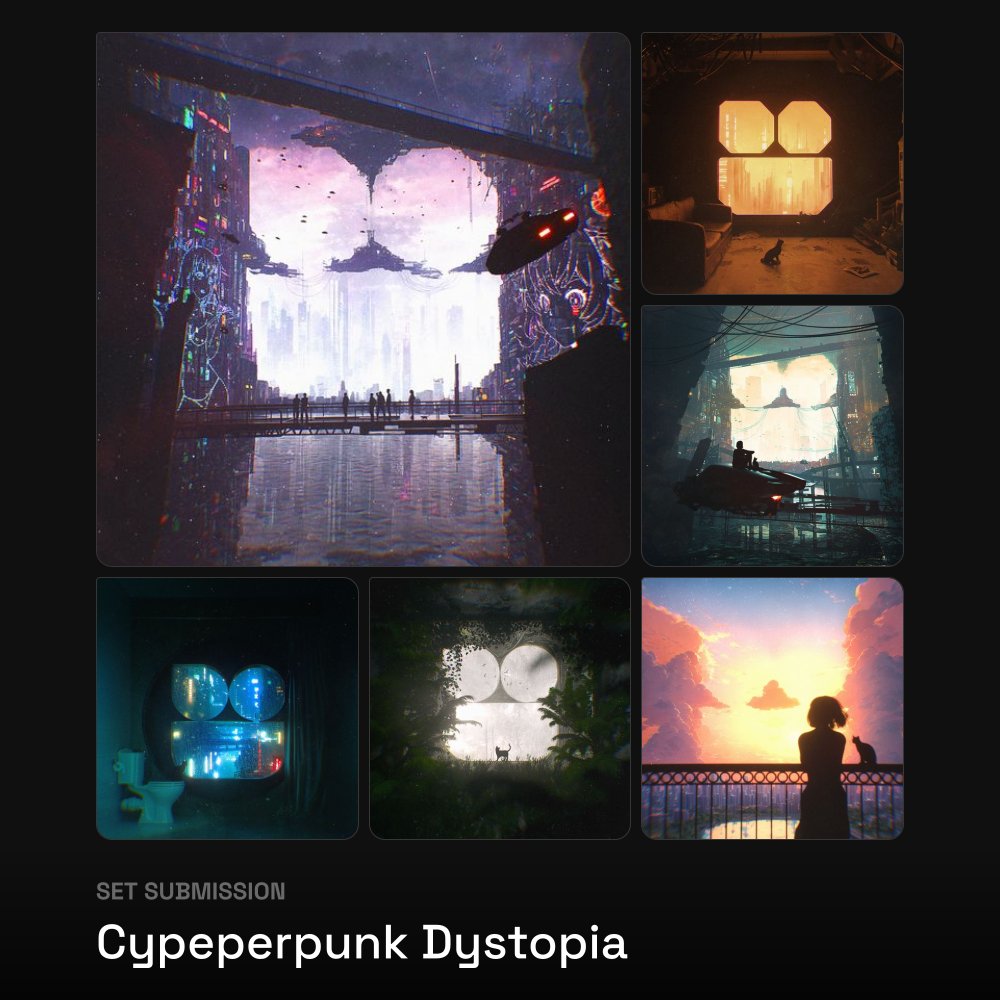 New Set Submitted: 'Cypeperpunk Dystopia' Print Editions by Dangiuz