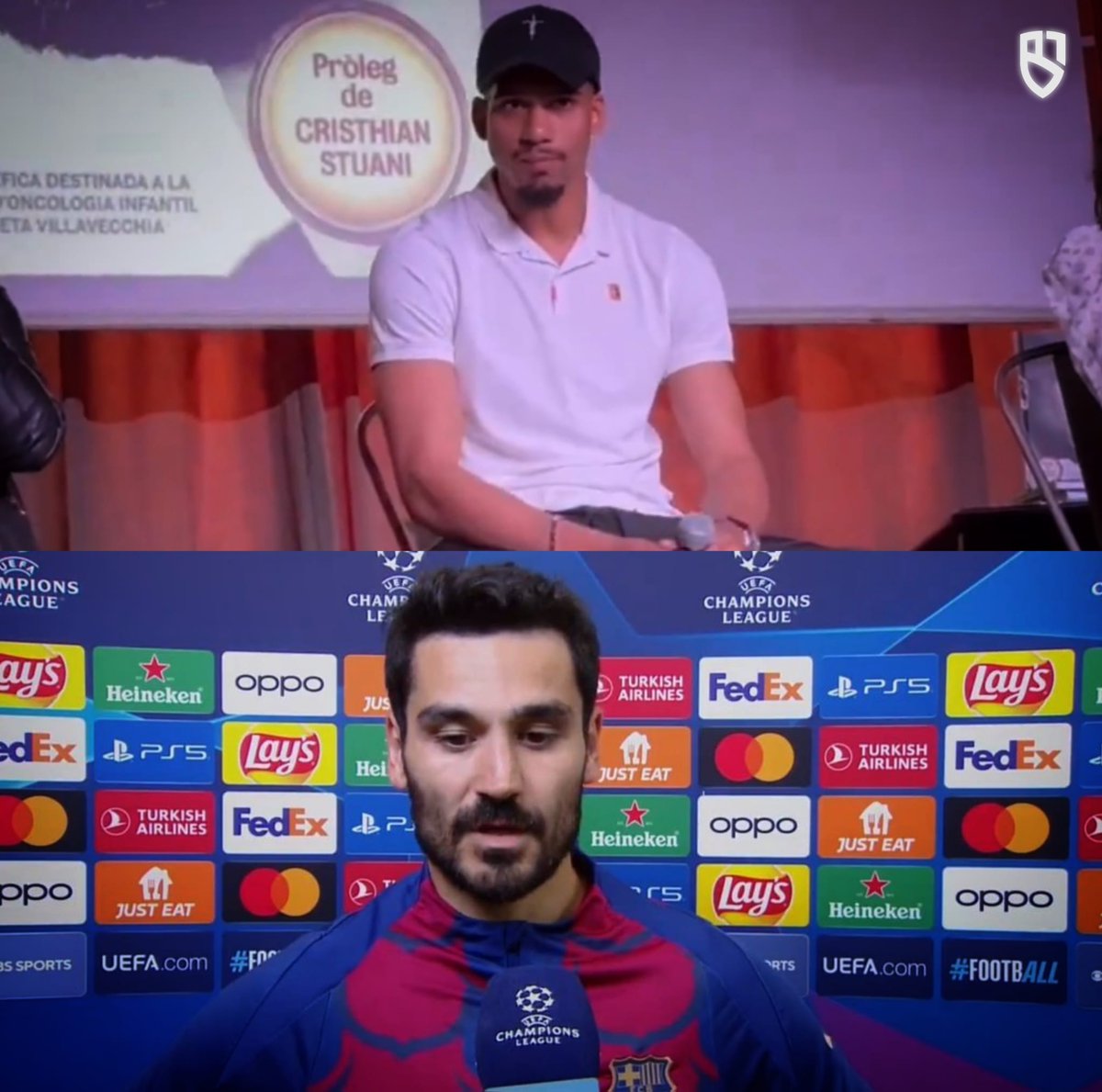 BarcaTimes's tweet photo. 🚨����️| Araujo: "Gündogan's words? I'd rather keep for myself what I really think. I have certain values that others need to respect." #fcblive https://t.co/EZiNGrdm42