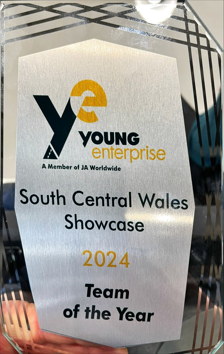 Huge congratulations to The Wacky Woodworkers, who attended a Young Enterprise event competing against other schools in South Wales. They were absolutely amazing and won Best Team programme! They will now go through to the Welsh finals on the 15th May 😀🏆