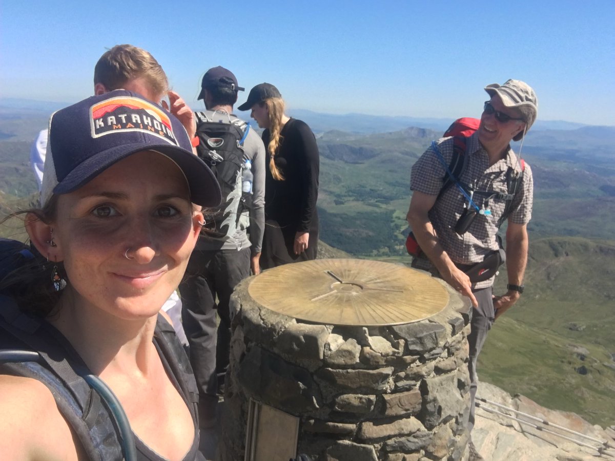 Is it even a summit photo without a trig point? Happy birthday 🎂