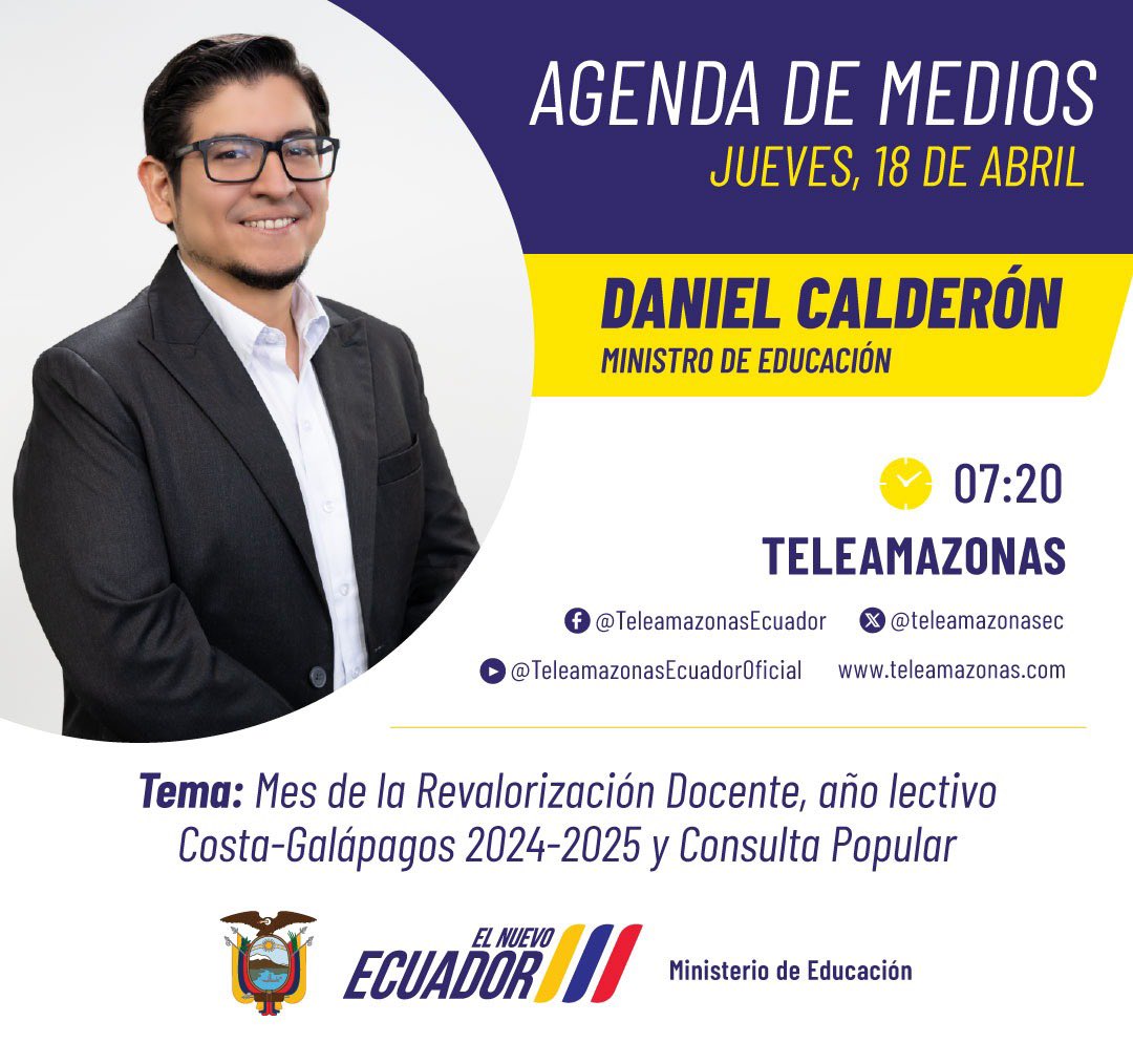 DANIEL CALDERÓN ZEVALLOS tweet media