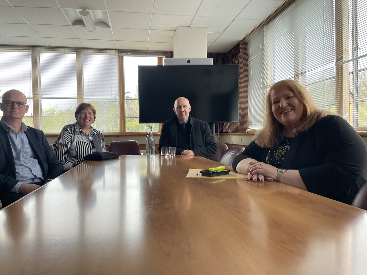 During a meeting with Calum Greenhow @NFSP_UK CEO @Justice_NI Minister Naomi Long said without UK Government support, NI postmasters could be denied justice & financial redress for months after the rest of the UK given the unique challenges facing the Executive and Assembly.