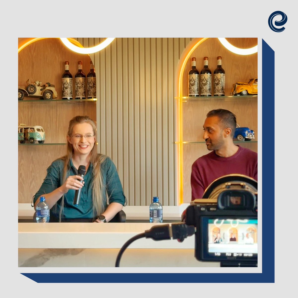 Entelect's tweet photo. This week’s #entelectengage session saw two of our very talented team leads in the hot seat.
What questions would you have for them? https://t.co/LDiC9L0xT9