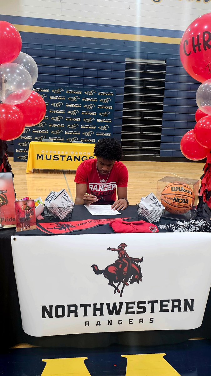 Congratulations, Son @Chris2official. You've made a great decision. Thank you to Coach Harman, Coach Henson, and Coach Sanford for believing in Chris and for the opportunity @NWOSUBasketball God is AWESOME.....