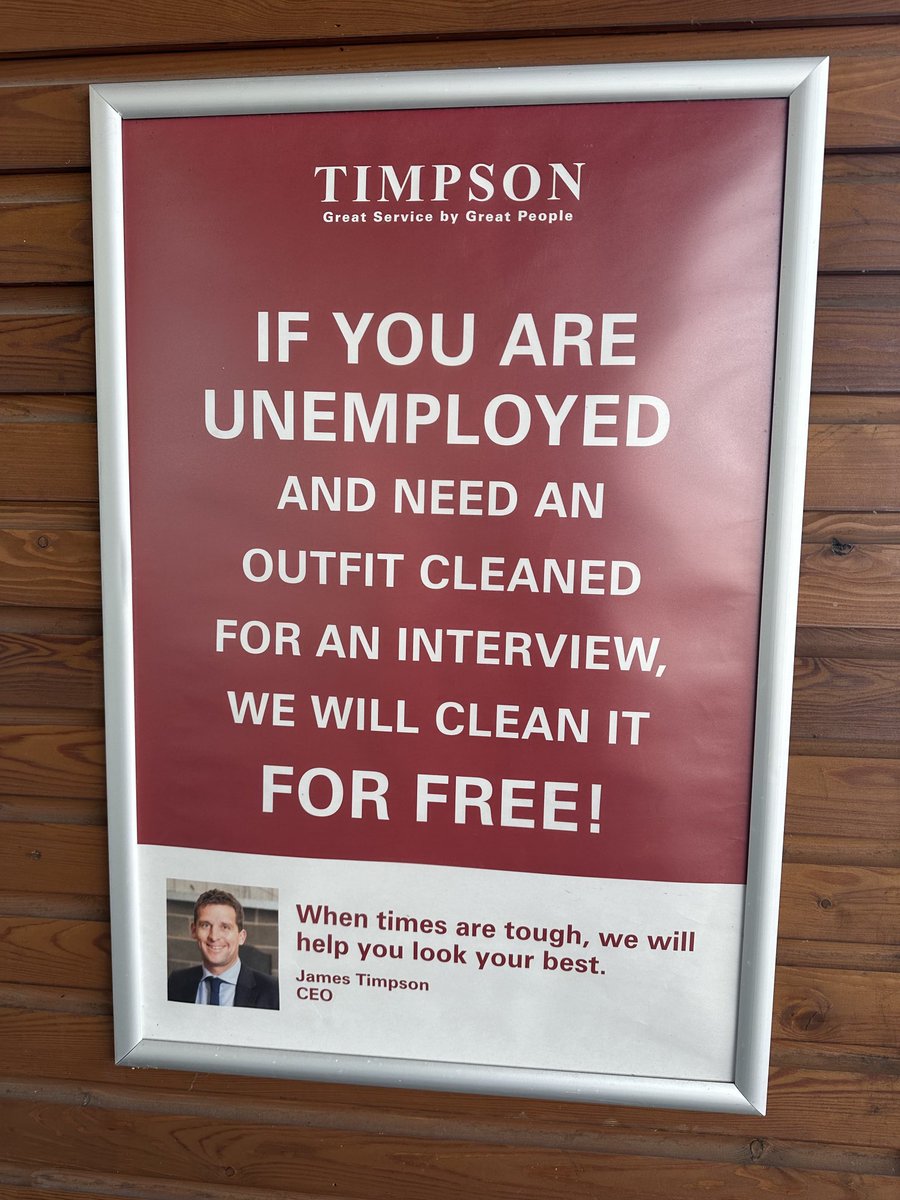 TVNewsCaps100's tweet photo. In a world where sometimes there is not enough kindness.
I absolutely love this from @JamesTCobbler and #Timpsons.
Bravo! 👌🏻👌🏻👌🏻👌🏻👌🏻
#ShareTheLove https://t.co/bUir4TVXVu