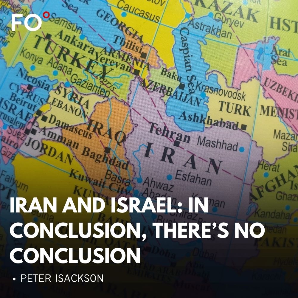 In an endless war mindset, resolution eludes negotiation. The world awaits Israel's response to Iran's provocation. By: @pisackson Read more: rb.gy/46okn7 #Israel #Iran #Gaza #MiddleEast #Biden #Netanyahu #War #Weapons #GazaConflict