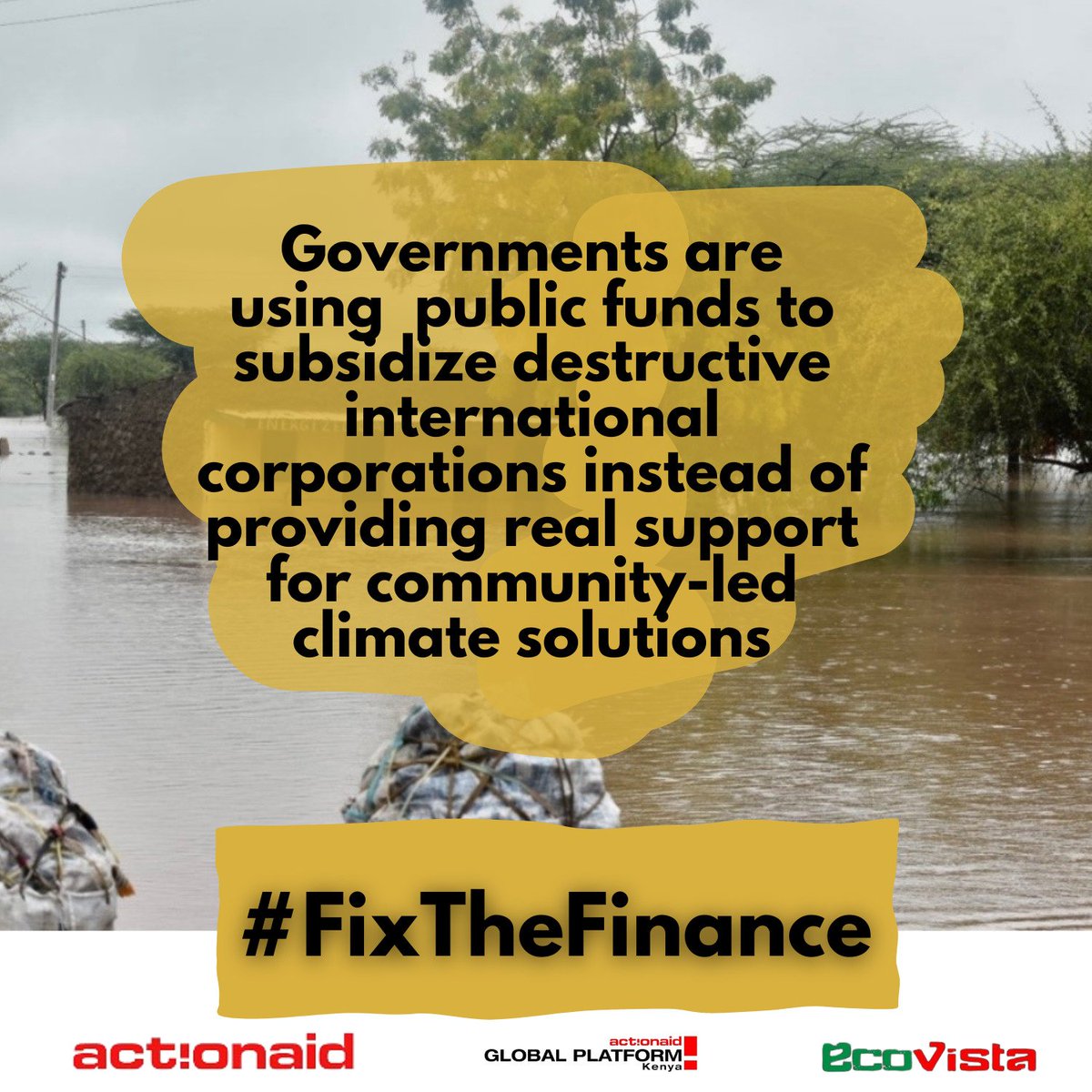 End Fossil Fuel Now! Pro people initiatives towards climate crisis mitigation is crucial more than ever. #ForPeopleForPlanet #FixTheFinance Fund Our Future @PlatformsGlobal @COP29_Az @Barclays, @HSBC, @HSBC_UK @Citi @christian_aid @Oxfam @Fridays4Future @EcoVistaKE