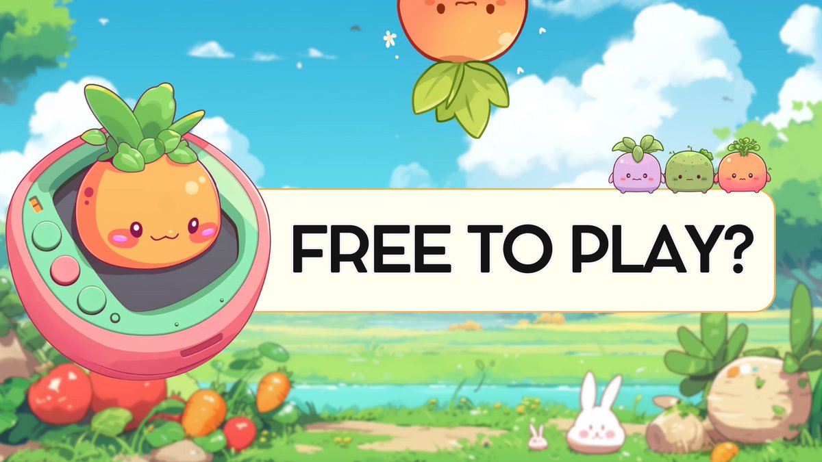 veggiesgotchi's tweet photo. 🤔 Is Veggies Gotchi free to play?
The answer is both no and yes, and here's why ⏬

❌ No, it's not free to play because:
-You need $ETH to play the game
-You can win or lose $ETH during the game

✅ But, the game works like a staking protocol so:
-$ETH spent in the game still yours and increase the value of your Veggie pet
-You can get $ETH invested back at any time if you decide to kill your pet

That's what Veggies Gotchi is all about 🥕
Gamify staking/re-staking protocols and unlock airdrops/yields farming while having fun🫰

More informations in our WP (soon available) 📰