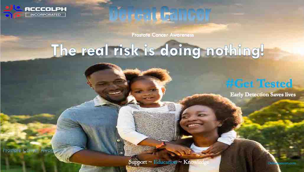 #prostatecancer Be there for your family! Get tested, and know your PSA!
#defeatcancer #acccolphworld #prostatecancerawareness