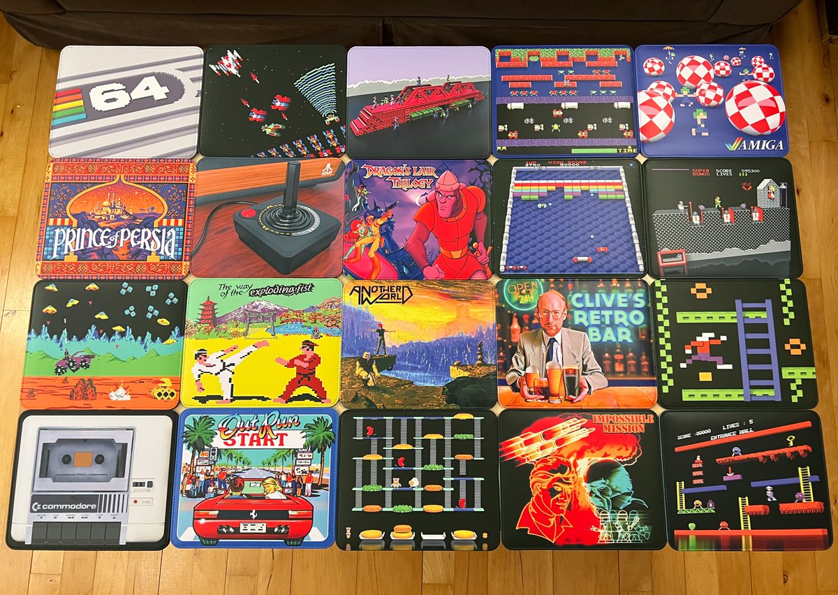 Thomas Finnerup (@piccodk) on Twitter photo Just got another 20 top quality mouse mats from <a href="/OldSkoolPixels/">OldSkoolPixels.com</a>. Why am I like this? Please send help. Just got another 20 top quality mouse mats from <a href="/OldSkoolPixels/">OldSkoolPixels.com</a>. Why am I like this? Please send help.