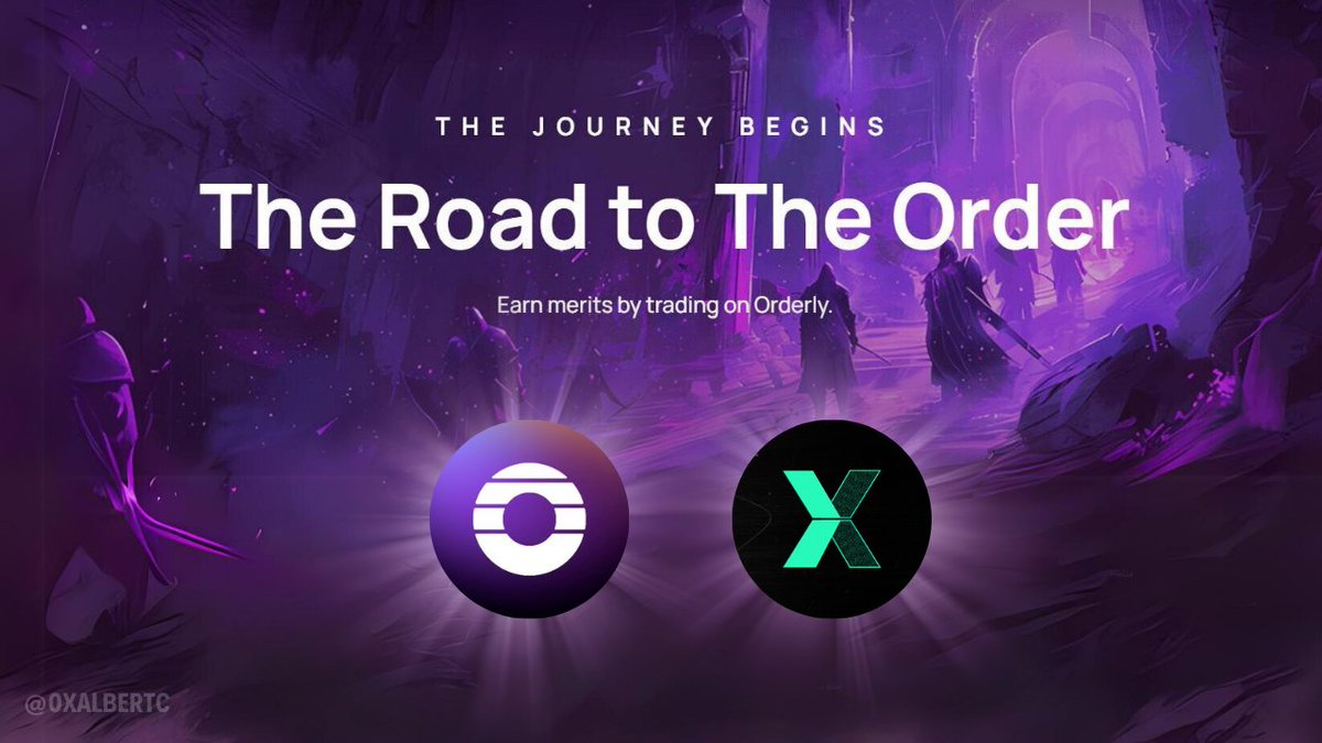 0xAlbertC's tweet photo. AIRDROP 2X1❗

La campaña "The Road to The Order" de @OrderlyNetwork lleva 2 semanas activa y está pasando totalmente desapercibida.

Recordemos que @OrderlyNetwork recibió 20m en financiación de parte de VC  y Exchanges muy top como son: @PanteraCapital @dragonfly_xyz @sequoia @MEXC_Official @Cryptocom_Cap entre muchos otros. 

Vamos, que dinero para repartir hay suficiente si quieren 😂

Cómo se farmea❓

Simplemente debemos generar el máximo volumen de trading posible en alguno de los exchanges que integran el sistema de puntos de Orderly.

Tradeando obtendremos "Merits" que son los puntos de la campaña. Cuanta menos gente farmeando más puntos nos tocarán (muy similar al sistema de puntos de @HyperliquidX )

Para hacer trading hay varias opciones pero yo lo hago en @LogX_Pro (red de arbitrum) ya que tiene un airdrop activo también y farmeamos $LOGX a la vez que farmeamos puntos de @OrderlyNetwork

➡️ Además hablando un poco con el equipo he conseguido un código de descuento del 5% en fees 👇🏻
https://t.co/chcoIY7cWy

En total, habrá 10 rondas (epoch). 
Actualmente vamos por la 3 y cada ronda dura 7 días (Ya sabéis que en este tipo de airdrops posicionarse al principio es clave).

Según los puntos que obtengamos posicionaremos en un Tier de los 6 posibles:

Para que os hagáis una idea operando con $300 en el epoch 2, posicioné en el rank 6109, en el Tier "Paladin" lo cual nos indica que está muy poco farmeado.

Por útimo aquí te dejo varios cazadores de airdrops que deberías seguir, que seguro que ya están posicionandose 😏

@SecretoDefi
@LexMorenoWeb3
@TukuDeFi
@Fosky68
@criptomaniac_
@Inpunkcrypto
@Soy_Cripto_
@DragonCrip 
@PastanagaCrypto
@ProscritoInvest
@0xEliana
@johnN5c
@b_block_oficial
@AlexPaz0X
@CiscoCANFT