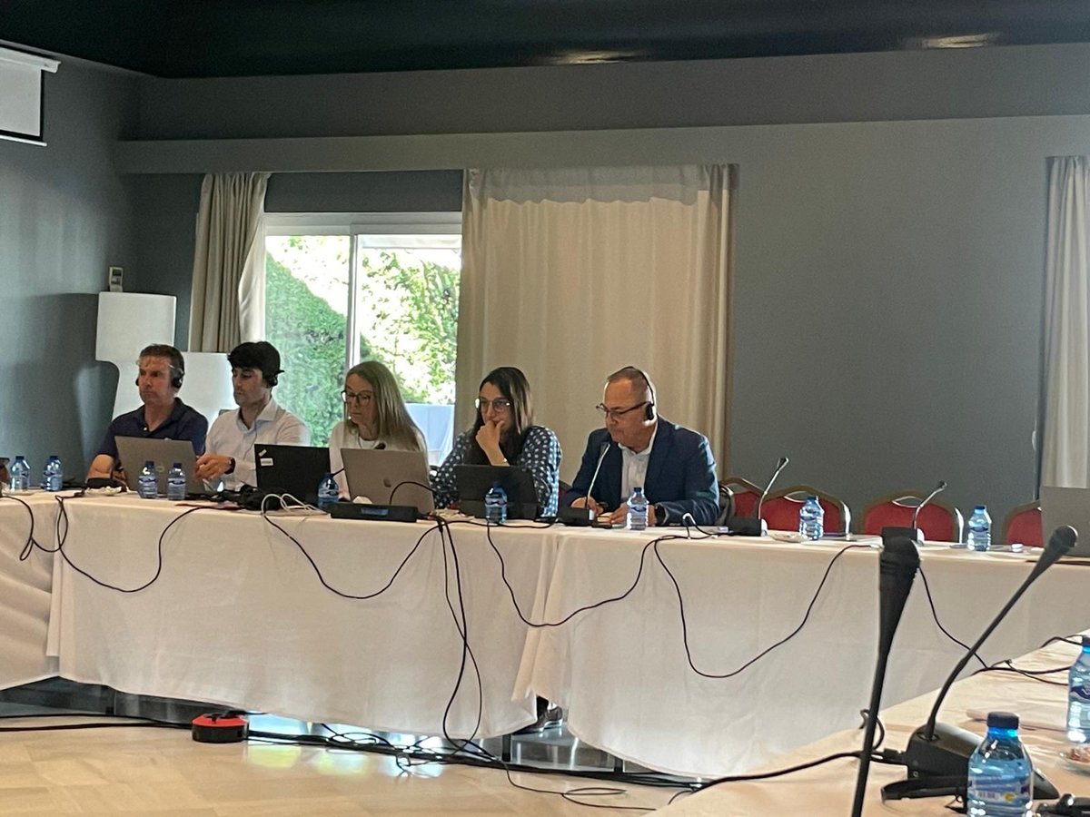Opp72Pesca's tweet photo. 🐋Las zonas 8-9 y la afección de las capturas accidentales de cetáceos. El grupo de Pelágicos @ICCAT donde científicos de @azti_brta informaron sobre situación de biomasa de #atúnrojo #atúnblanco #patudo #rabil, la importancia del calentamiento global e incidencia en pelágico. https://t.co/5UnCp47BB9