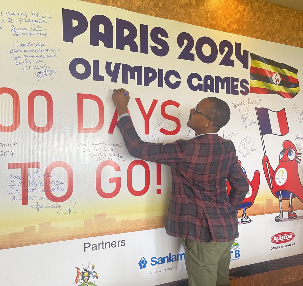 Who is ready for the @Paris2024?