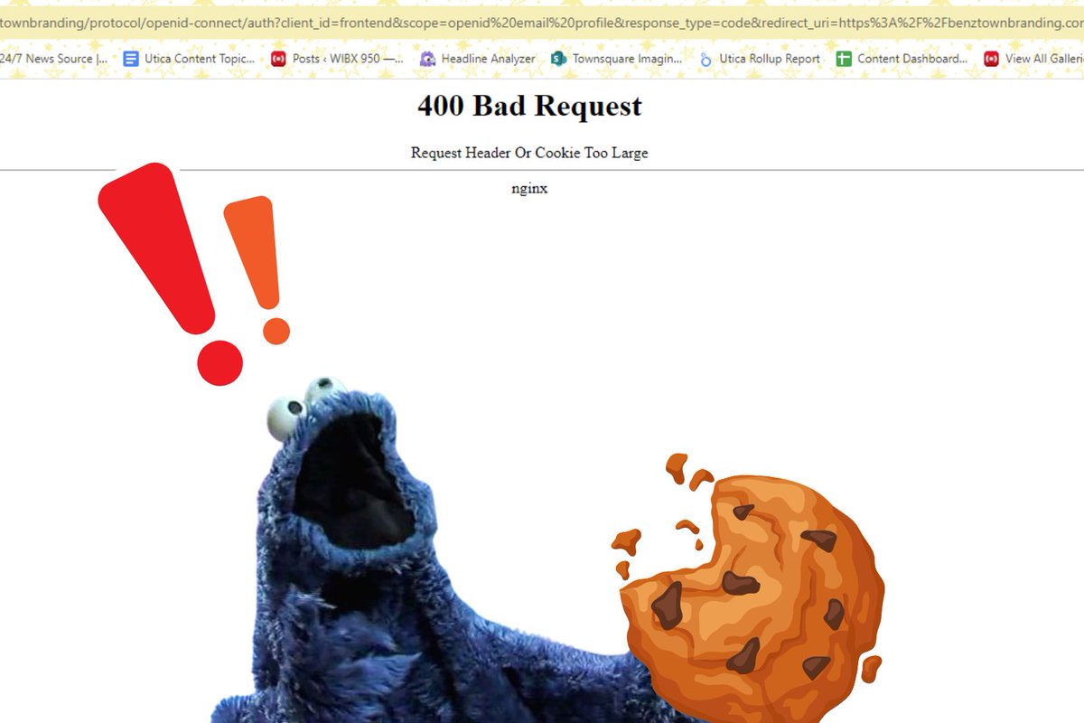 MeganStoneRadio's tweet photo. Found the one Bad Gateway notification that's @MeCookieMonster approved. https://t.co/ZhmH0xVC64