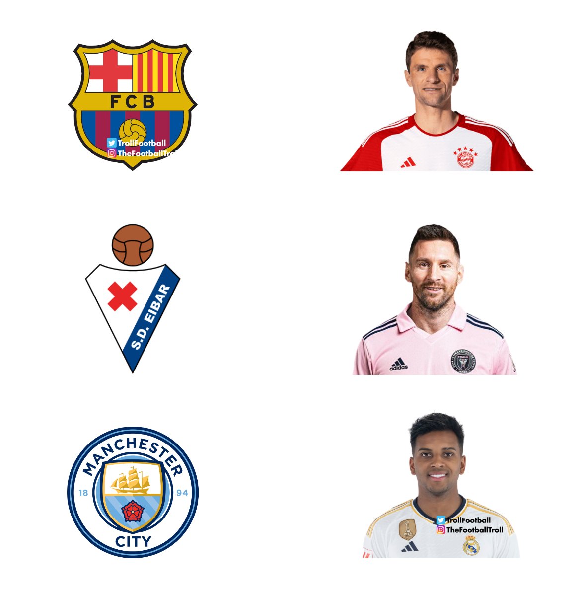 TrollFootball's tweet photo. Football clubs and their owners https://t.co/NtHTt4okRg