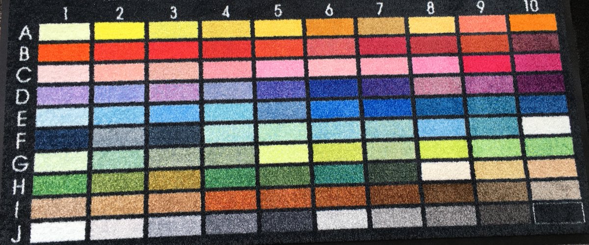 logomatworks's tweet photo. Introducing the new logo mat colour palette! 100 vibrant colours available with 17 standard mat sizes. Custom sizes are also available, including extra-large for event management.
Contact sales@logomatworks.co.uk or call 0161 710 2008.
#logomatworks #logomats #entrancemats https://t.co/MHYEnNPikZ