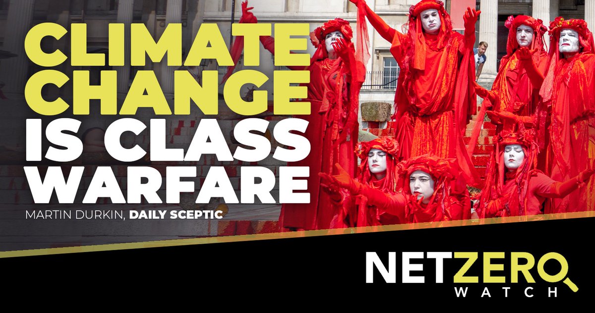 'The climate alarm is not supported by scientific evidence. It is supported by bullying, intimidation and the censorship of anyone who dares to question it. Climate catastrophism is politics, shamelessly dressed up as science,' says @Martin_Durkin, 'We are, as more people are…