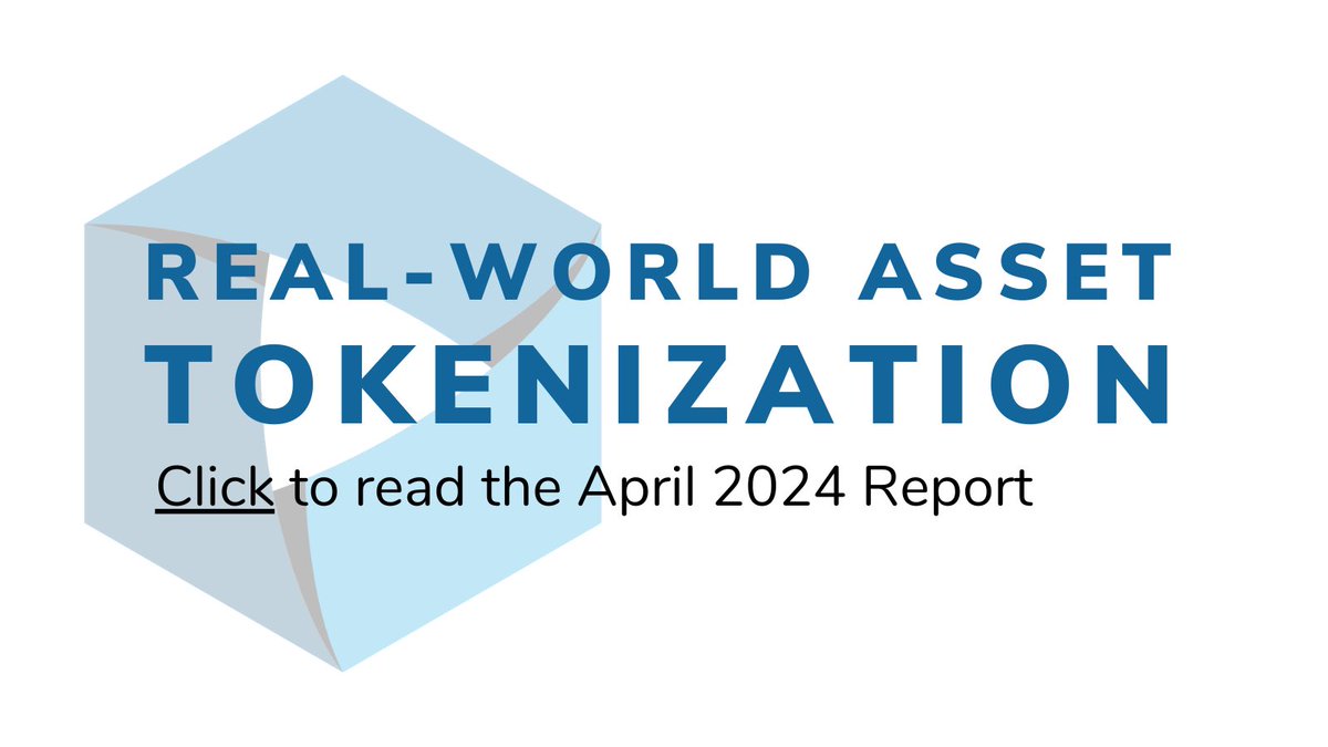 The April Real World Assets #RWA Tokenization Report by @DAR_crypto 

▶️ In this report, entities working on #RWA initiatives are detailed in three groups:

▪️Centralized organizations that offer #tokenization services are detailed in the #CeFi #RWA sections.

▪️Decentralized…