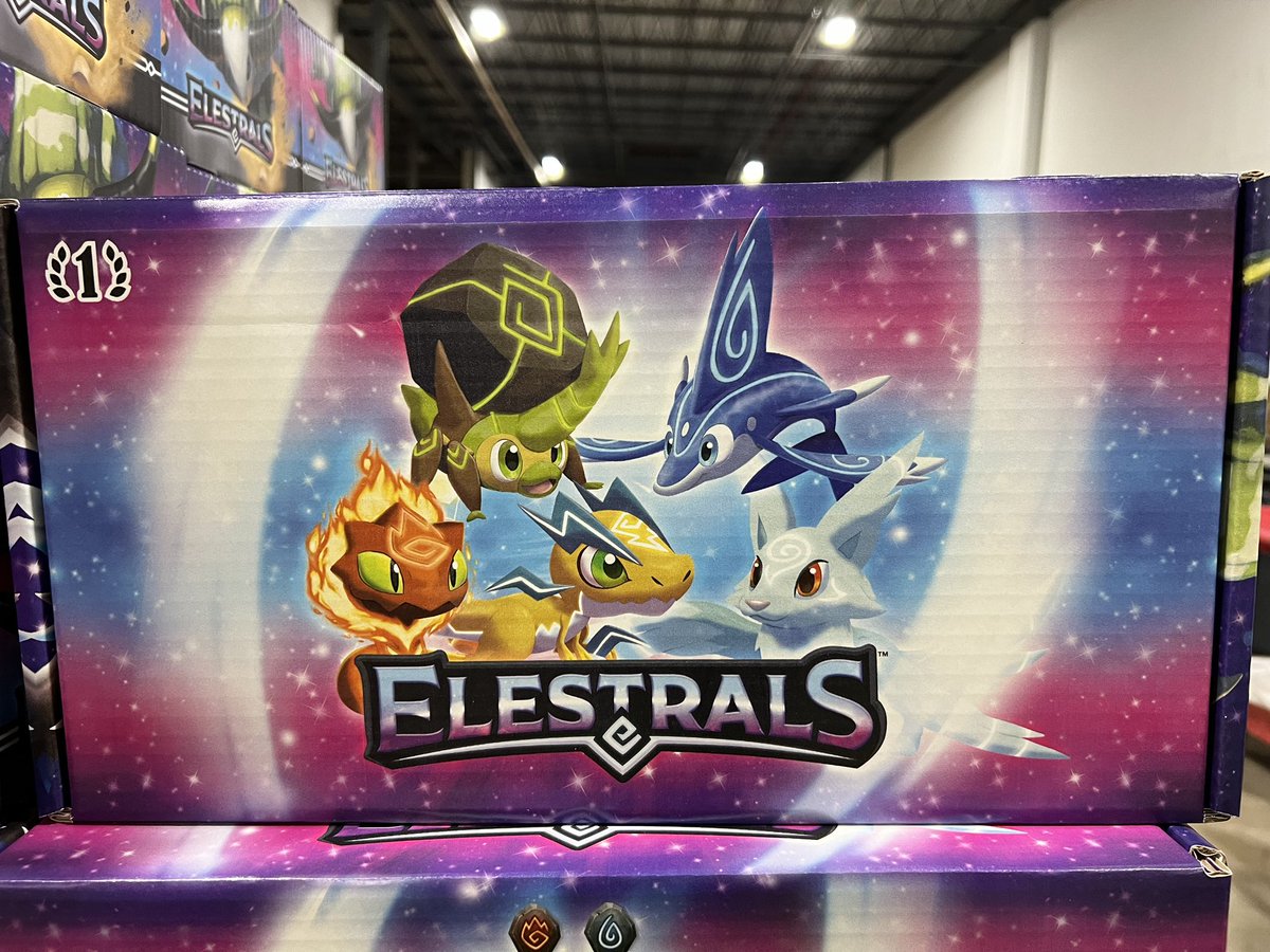 Just a few of these beauty’s left! If you’re a TCG content creator and want to check out my game @Elestrals hmu!