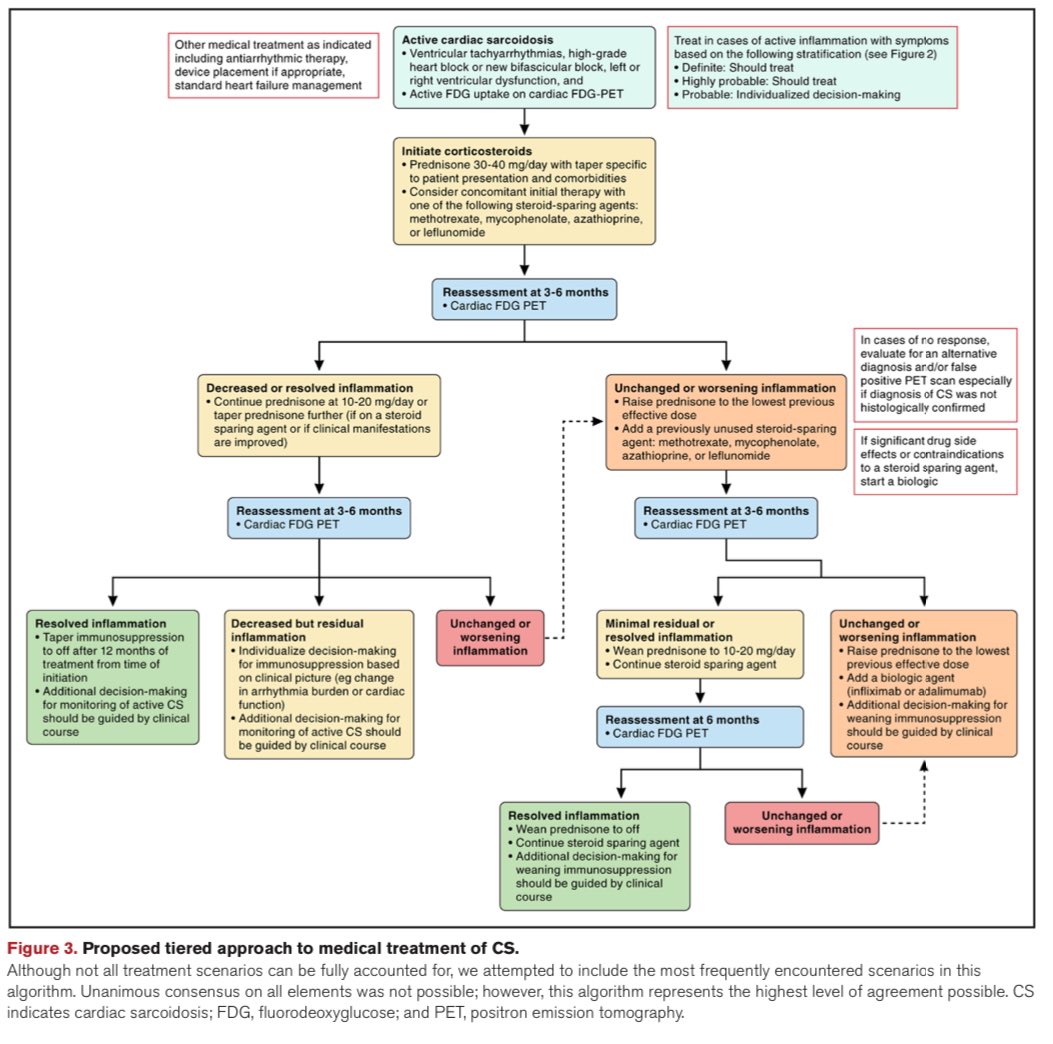 📌 Cardiac Sarcoidosis: a scientific statement by @AHAScience A much needed statement about diagnosis and management 🫀 spr.ly/6011byGlf #CardioTwitter #Cardiology #CardioEd