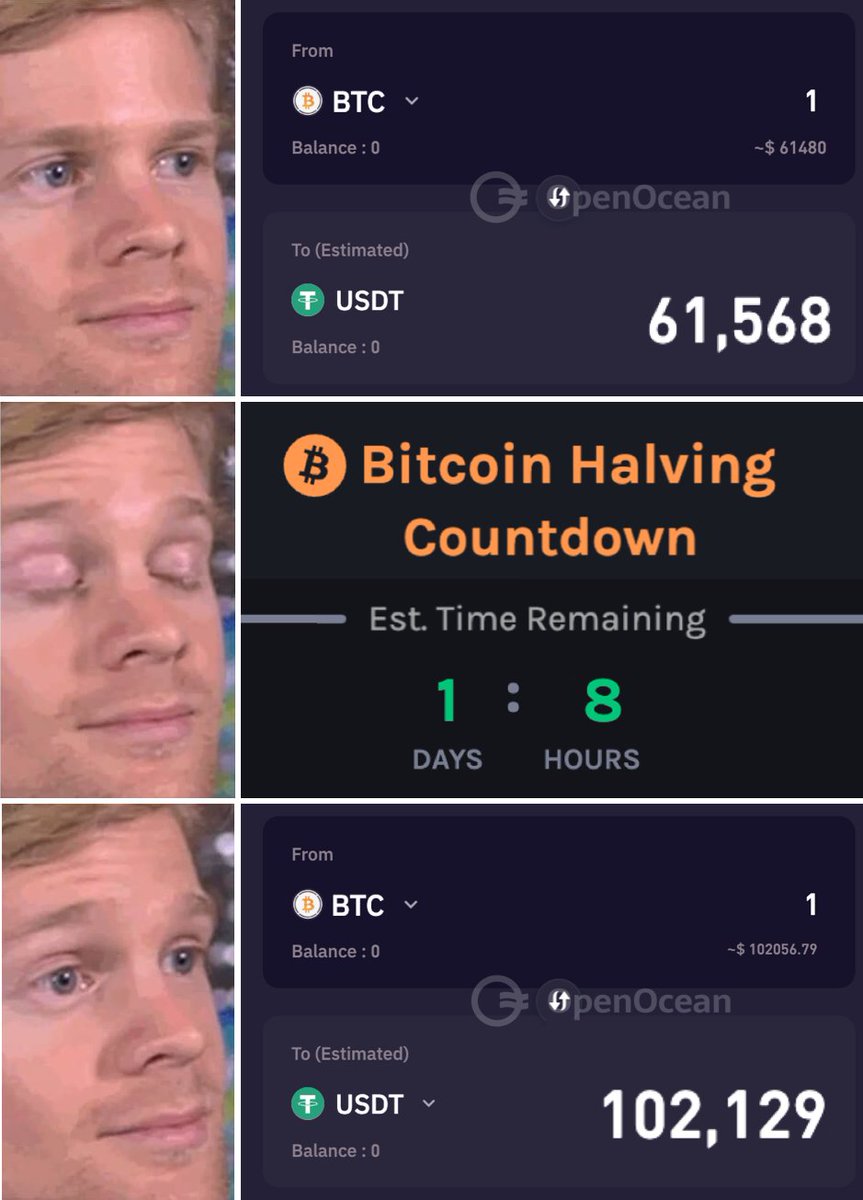The #BTCHalving is almost here! Innovative OpenOcean DeFi aggregator is gearing up to embrace #Bitcoin layer2 🌗🕴️🌓 Stay tuned!