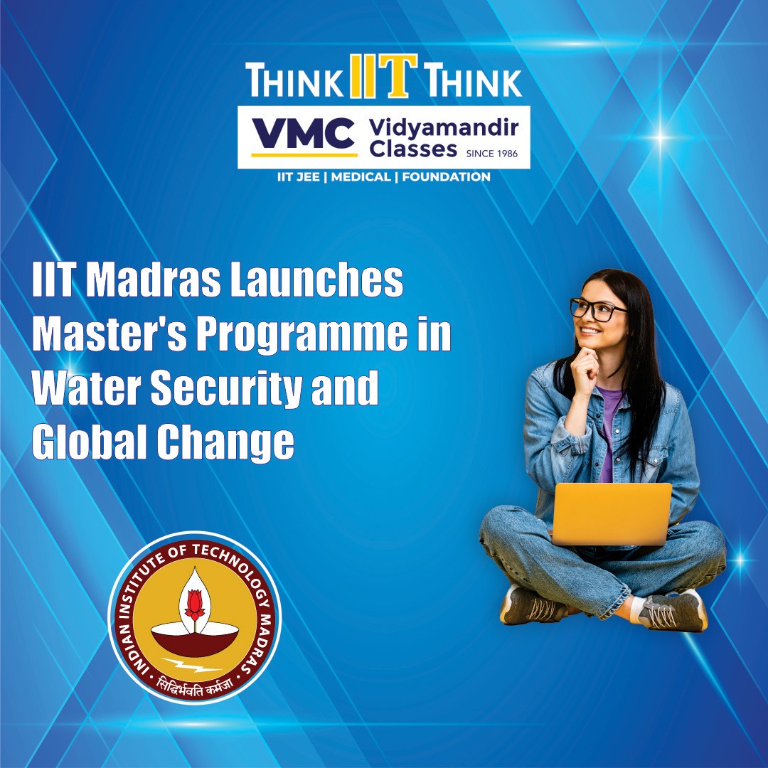 In a groundbreaking move towards addressing the pressing challenges of #watersecurity and #globalchange, the esteemed Indian Institute of Technology Madras (#IITMadras).. 
Read More at 👉 bit.ly/3vLM99G
#VMC #LaunchesMasterProgramme #academiccollaboration